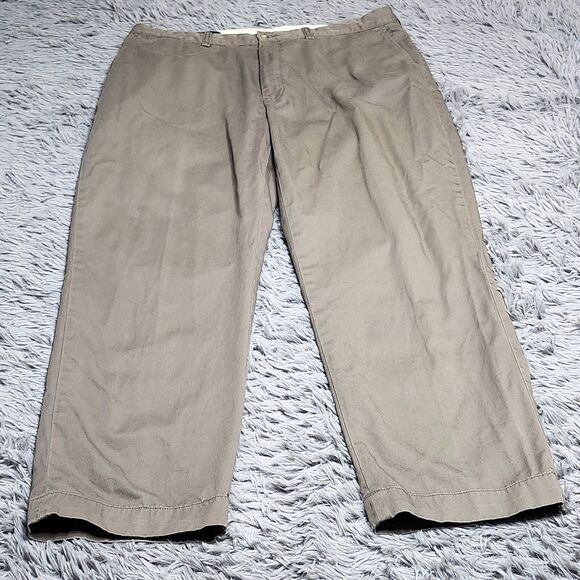 Polo Ralph Lauren Prospect Pants Mens Size 38x30‎ Green Chino Flat Front Pant - Picture 1 of 11